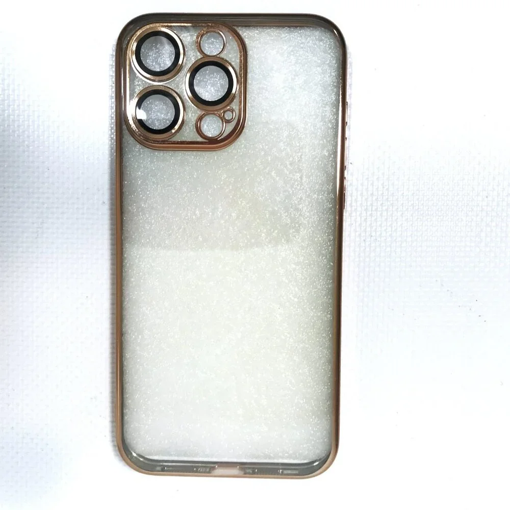 iPhone 14 Pro Cell Phone Case Rose Gold Astronaut